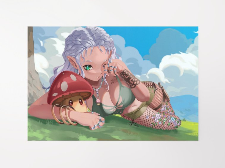 Nap in the Meadow Poster product image (4)