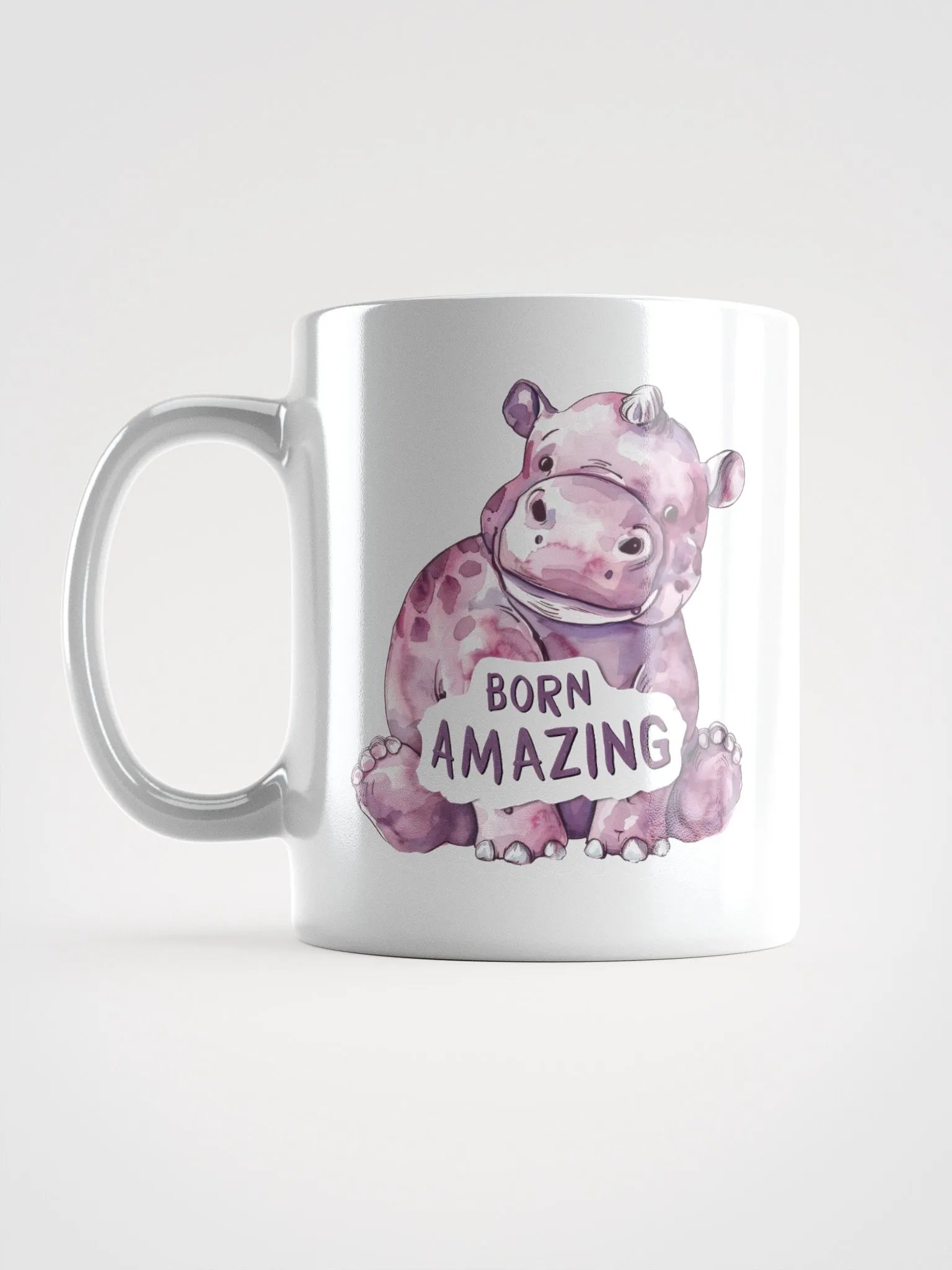Born Amazing Hippo Mug product image (6)
