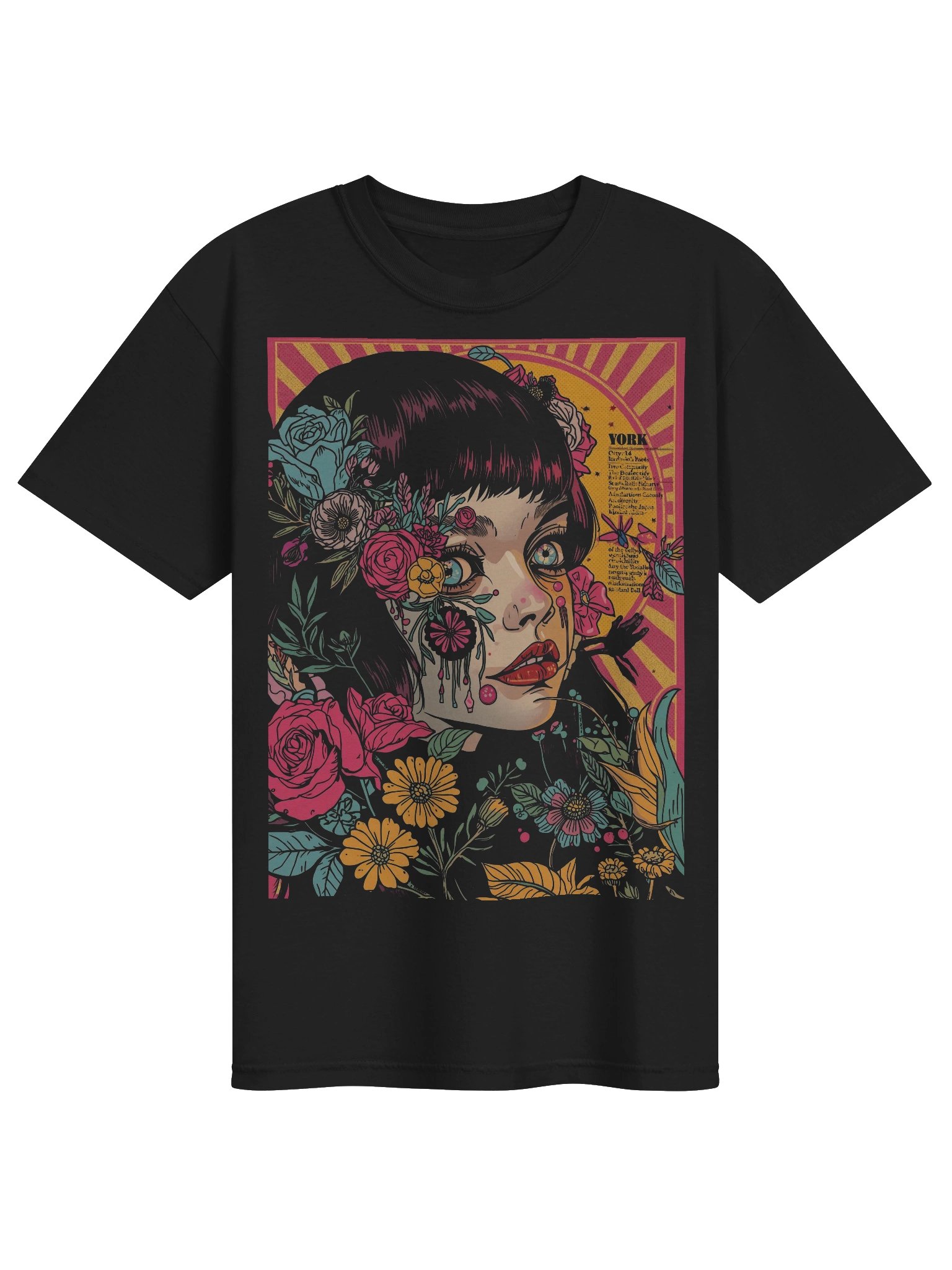 Floral Siren Heavyweight Tee product image (1)
