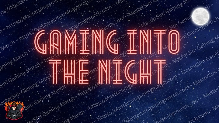 Gaming Into the night Wallpaper product image (1)