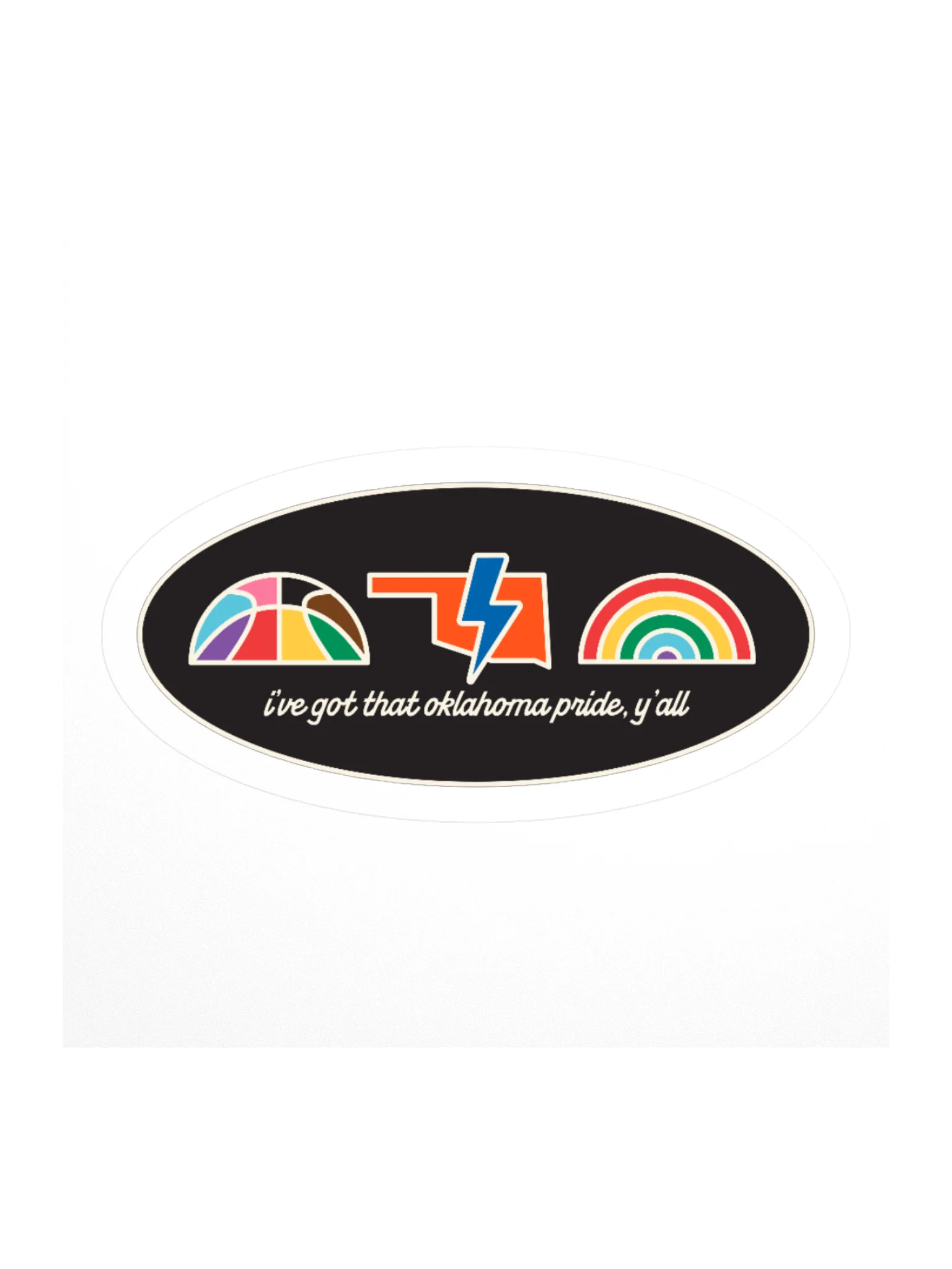 I've Got That Oklahoma Pride, Y'all Sticker product image (1)