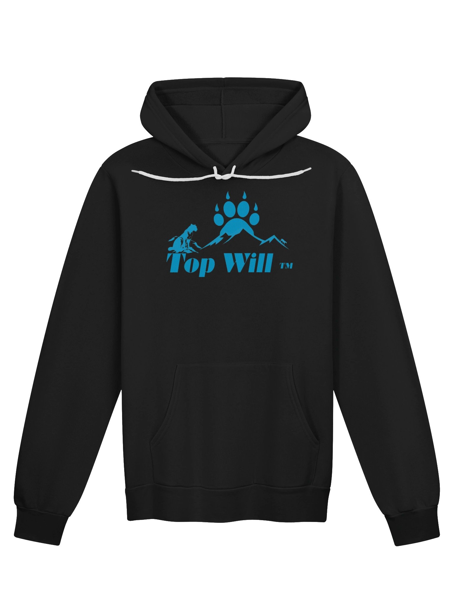 Top Will ™ Black & Blue Super Soft Hoodie product image (1)
