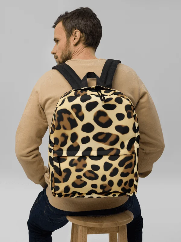Leopard Luxe Backpack product image (1)