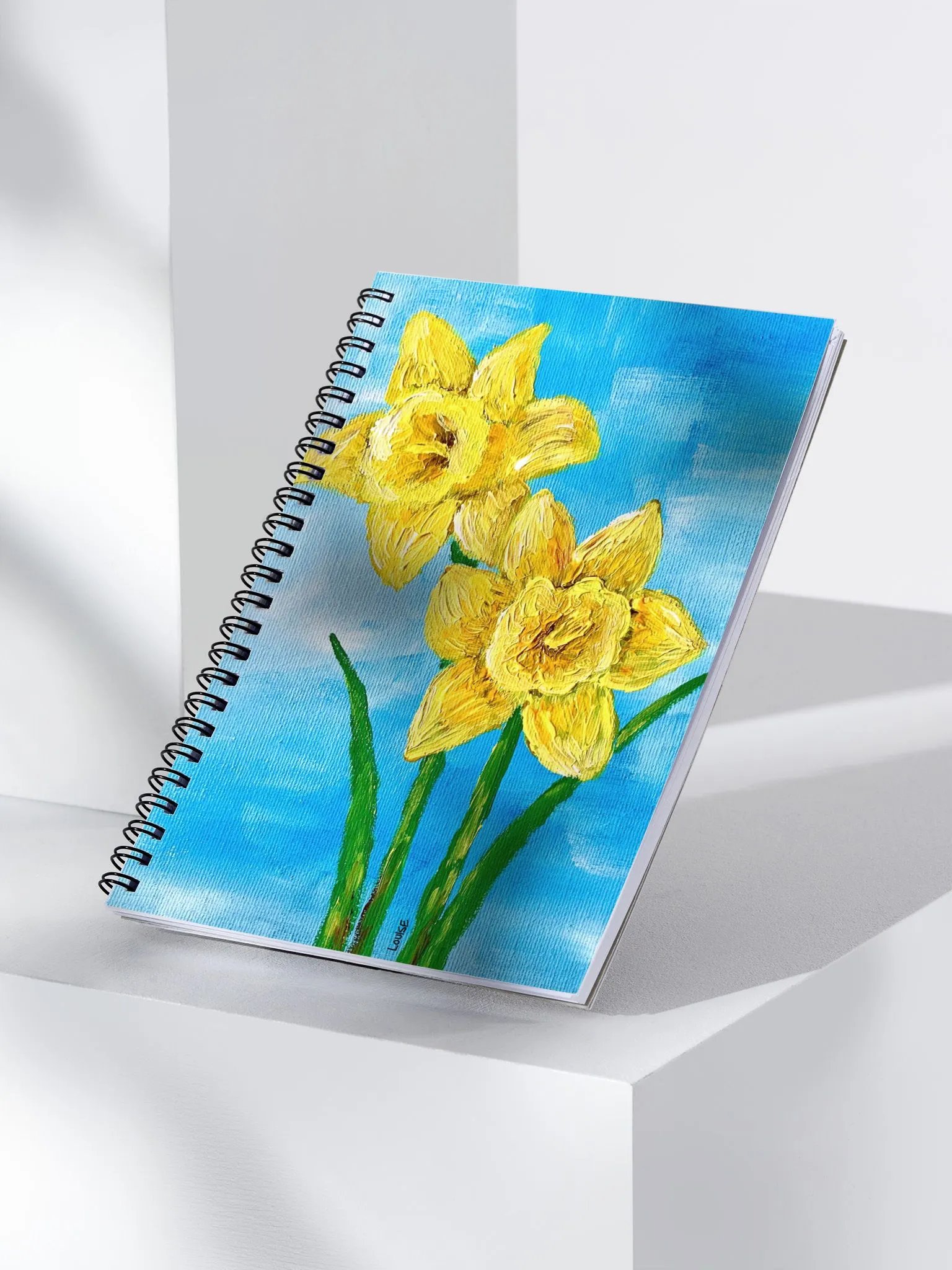 Daffodil Dreams Spiral Notebook product image (3)