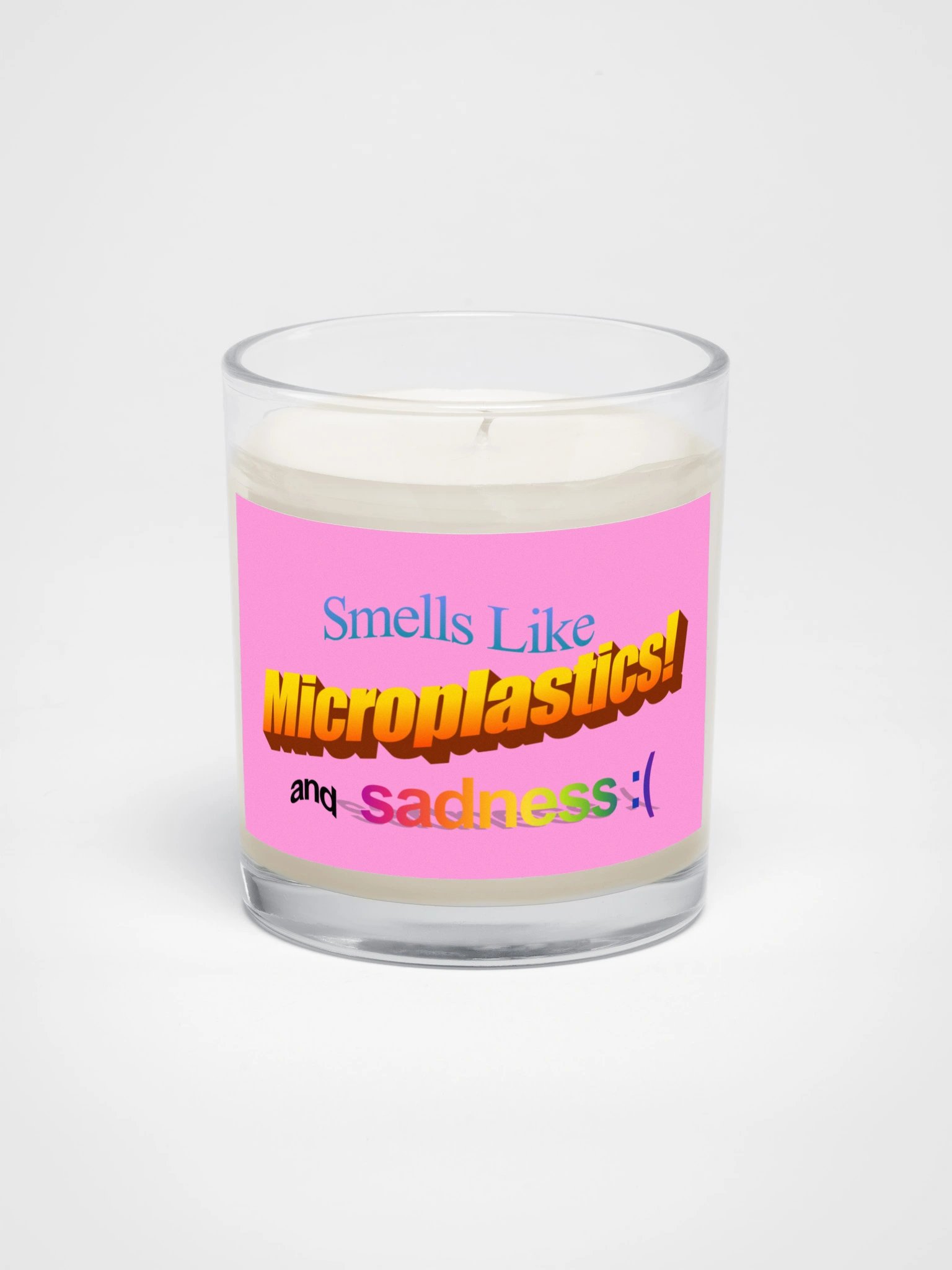 Microplastics soy candle product image (1)