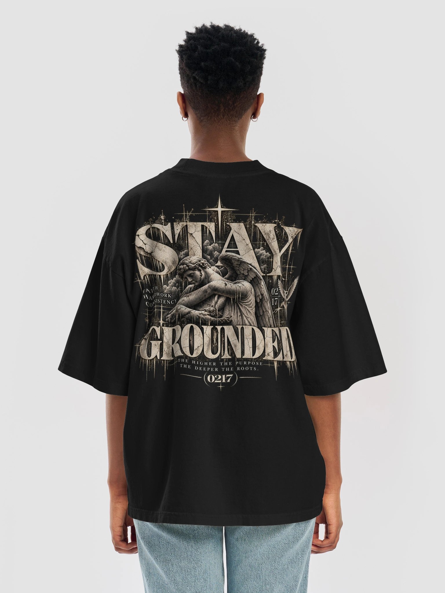 STAY GROUNDED. — 0217 Statement Tee product image (28)