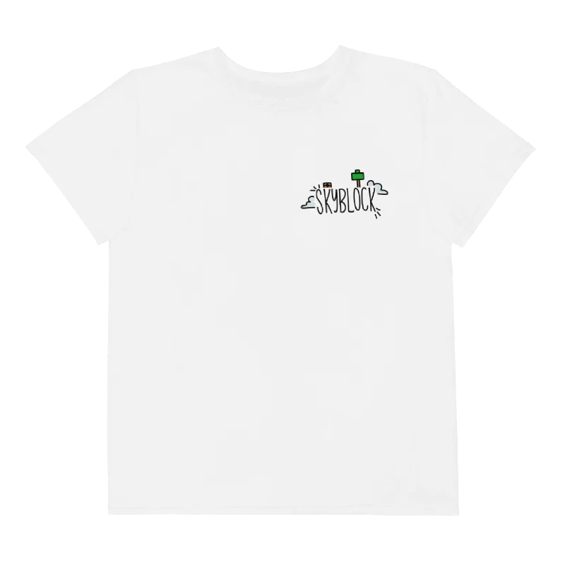 Skyblock Simple Youth Tee product image (5)