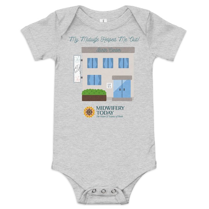 Midwife Helped Me Out Onesie - Birth Center product image (3)