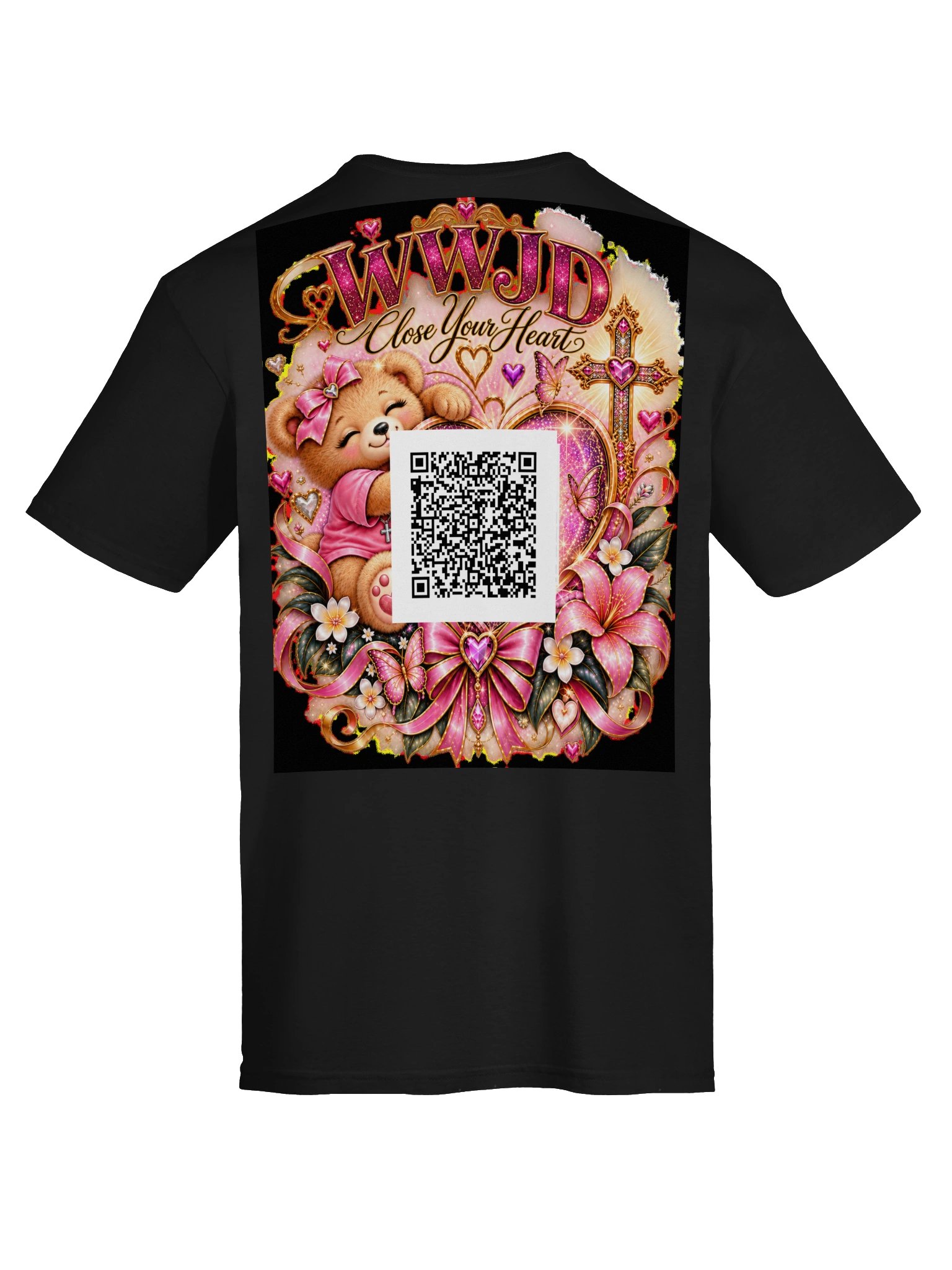 💗✝️WWJD – Close Your Heart Bear Shirt💗✝️ product image (7)