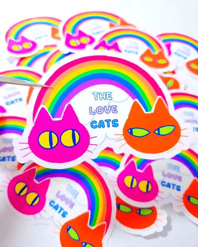 we're celebrating pride with a brand new sticker drop, fam! coming soon to all events & retail stores this month!

#furutadro...