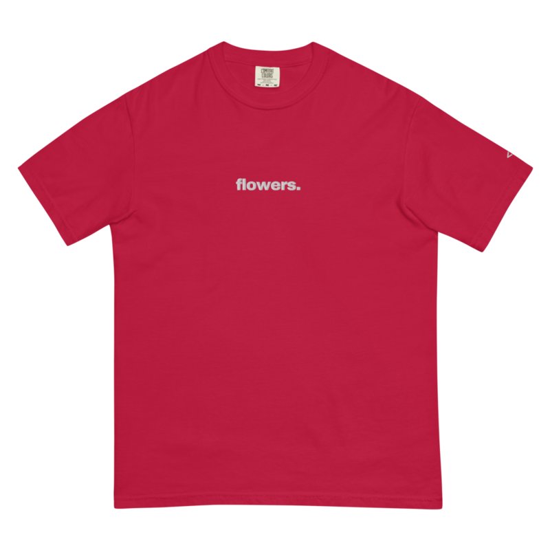 Valentine's Day '25 "flowers" Tee - Red product image (1)