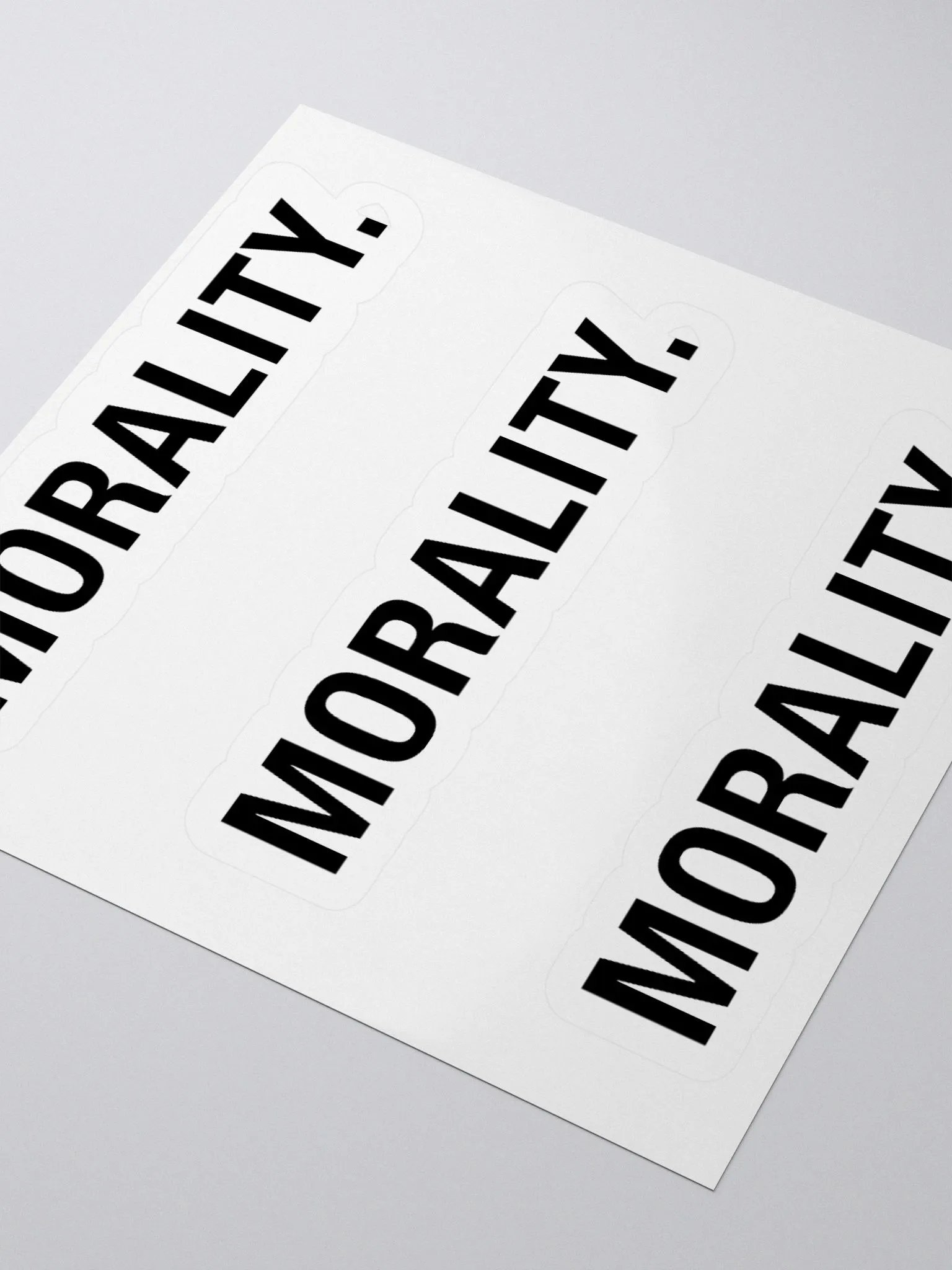 Morality Sticker product image (10)
