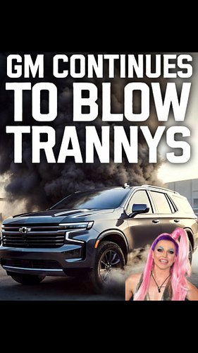 It’s not looking good over at GM as they keep blowing up transmissions 😂