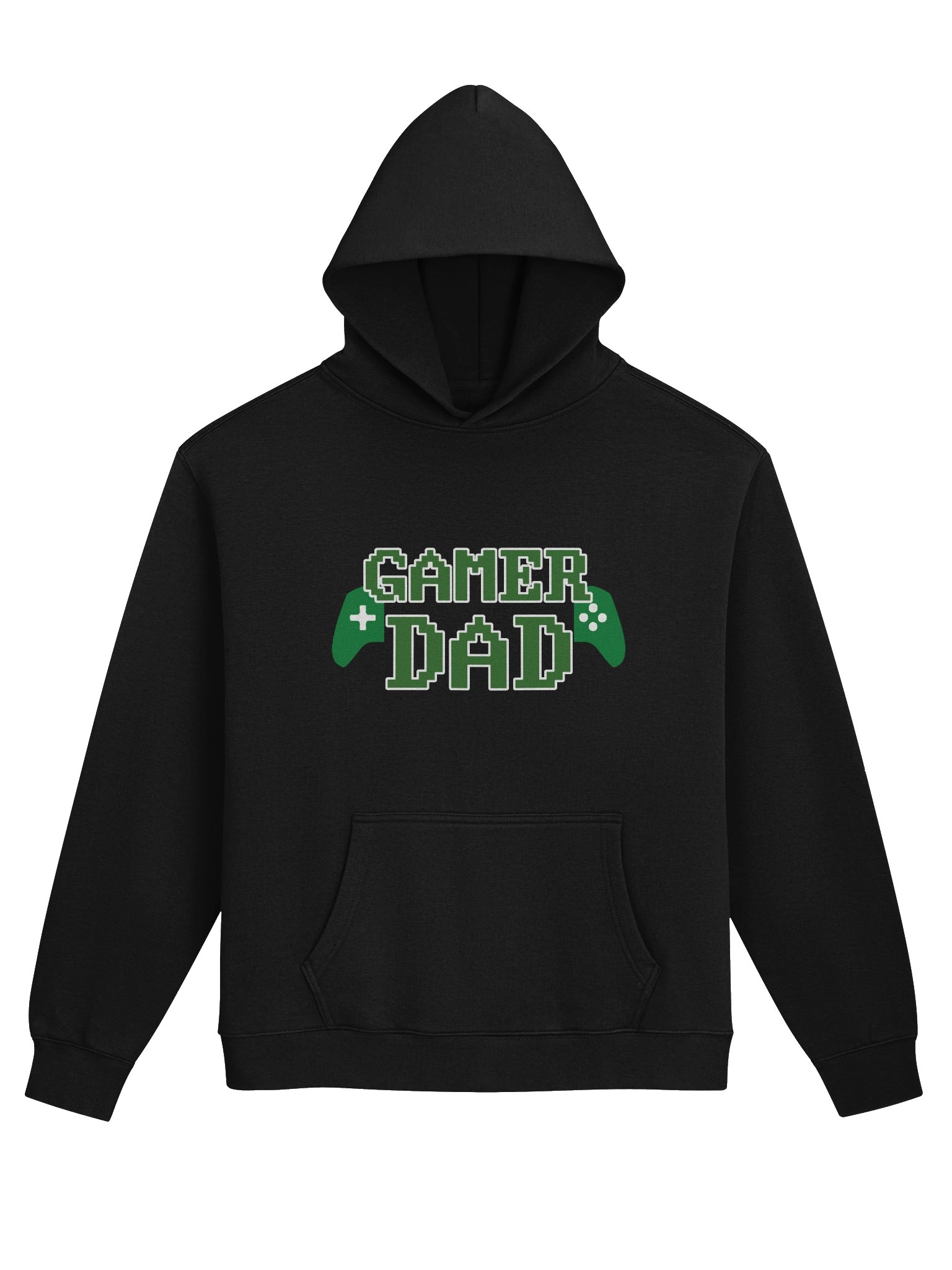 Gamer Dad Oversized Hoodie Green product image (1)