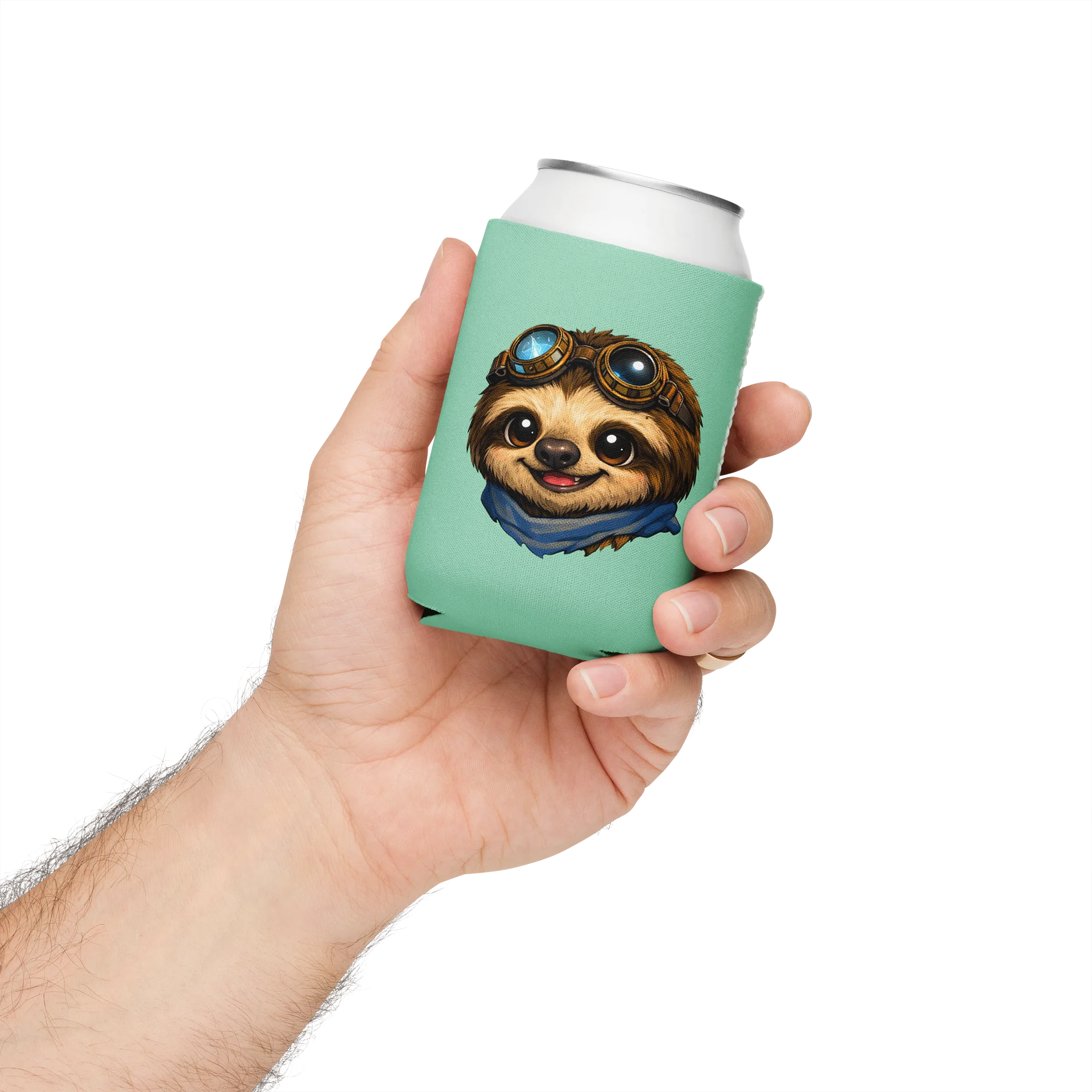 Kingdom Mechanic Stylized Can Cooler product image (3)