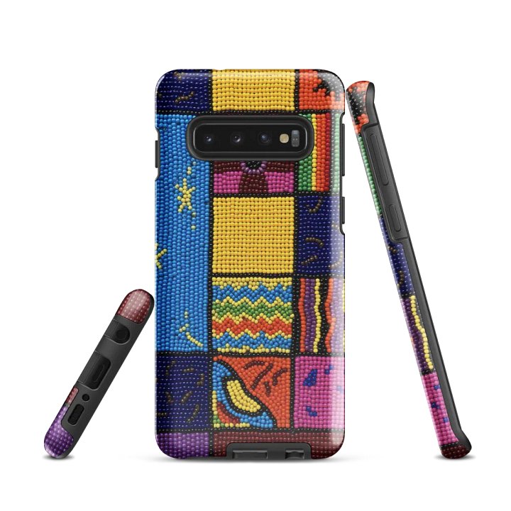 Vibrant faux-beaded Samsung® Tough Case product image (1)