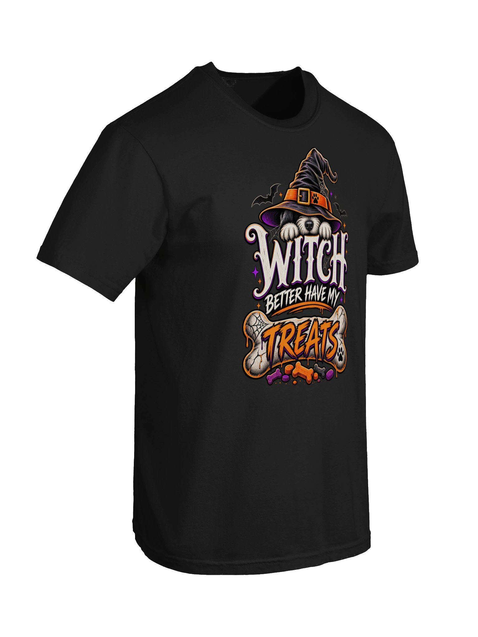 Witch Better Have My Treats Halloween T-Shirt – Funny Dog Lover Tee product image (8)