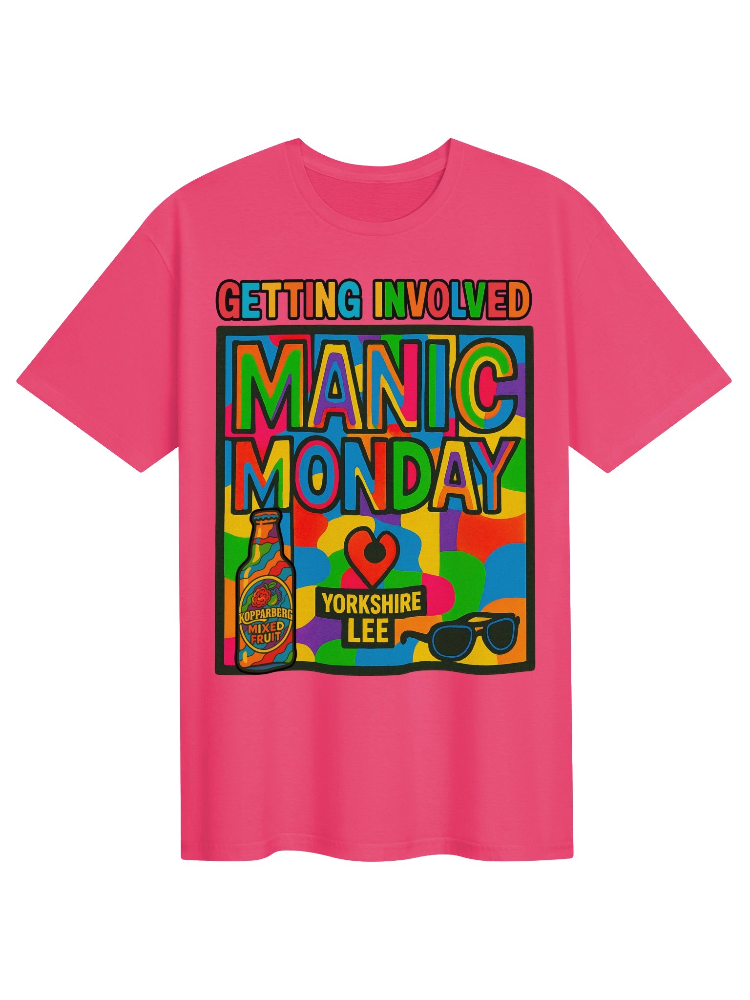 Manic Monday 2026 T-Shirt (happy style) product image (1)