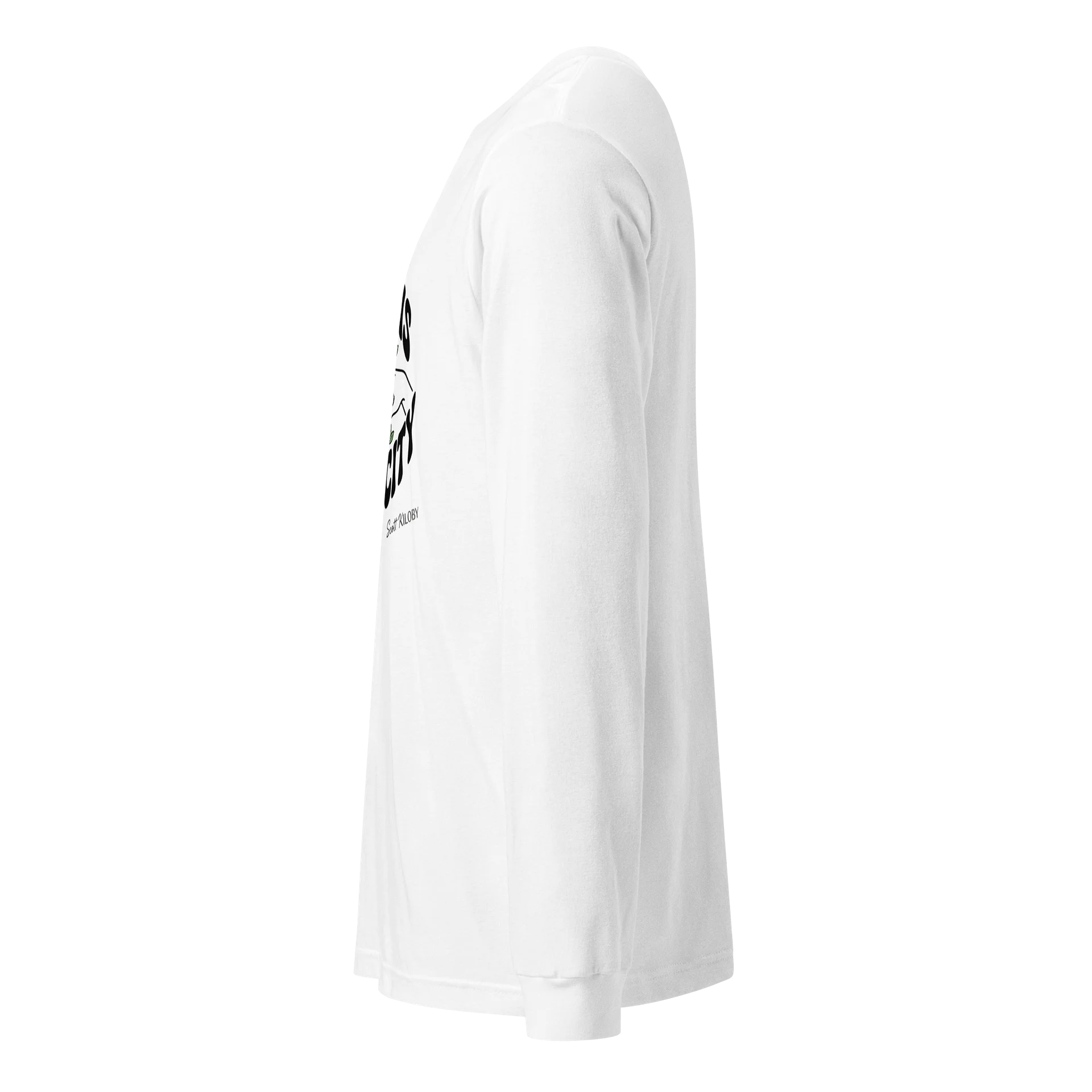 “My Kink Is Authenticity” White Supersoft Long Sleeve T-Shirt product image (4)