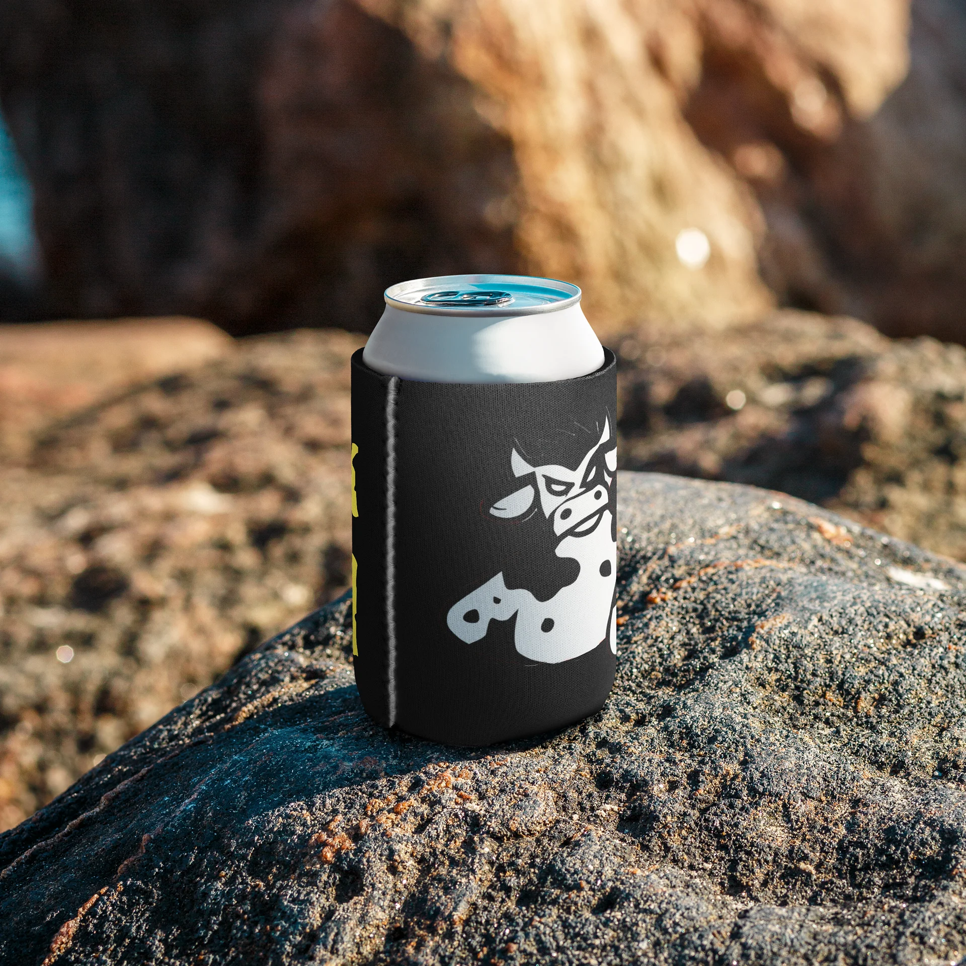 Stitched Smirk Can Cooler product image (8)