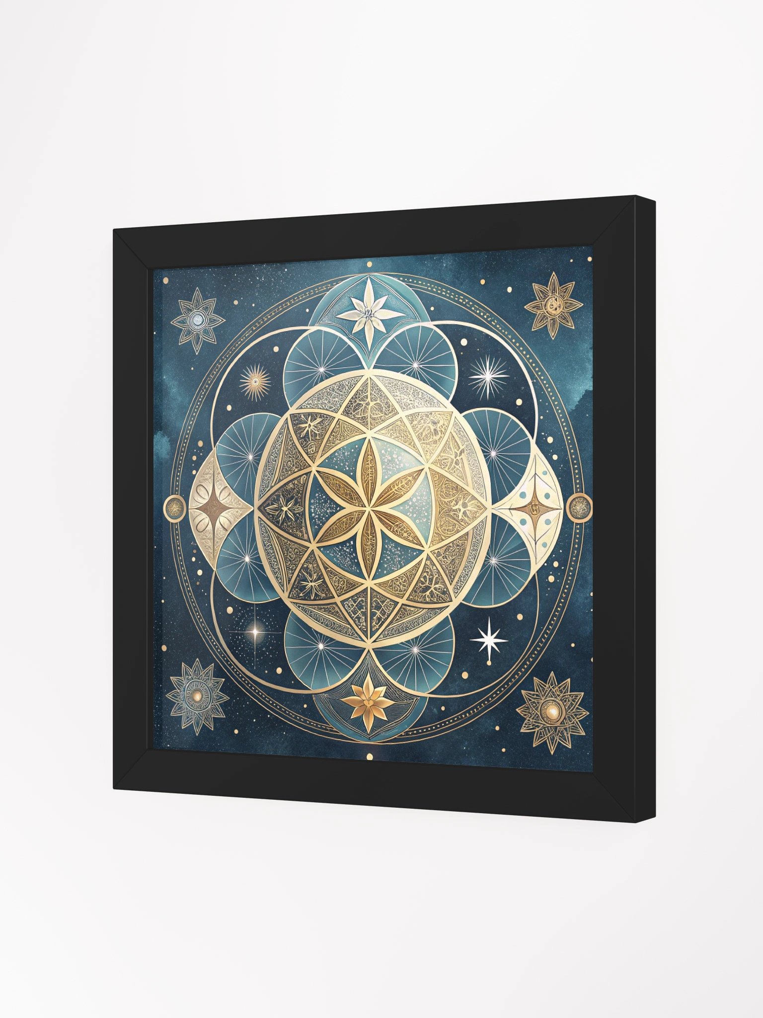 Celestial Geometric Radiance Wall Art product image (21)