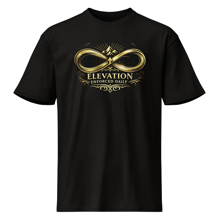 ELEVATION ENFORCED DAILY — Premium Combed Cotton Tee (Men’s) product image (1)
