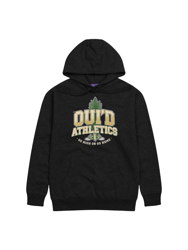 “OUI’D Athletics” Hoodie 🌿💨 | Go High or Go Home | Cotton Heritage Unisex Premium Fleece product image (1)