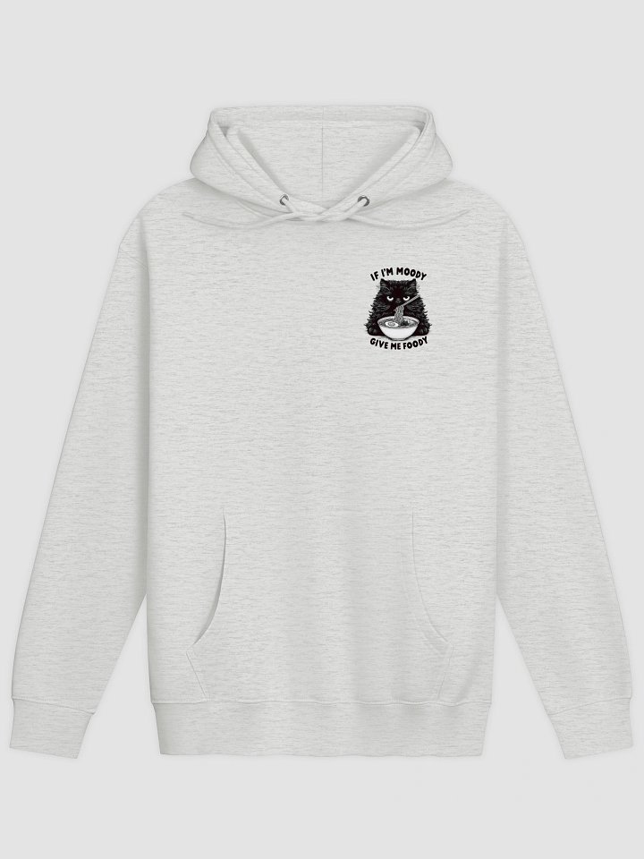 Moody Cat Noodle Lover Hoodie product image (2)