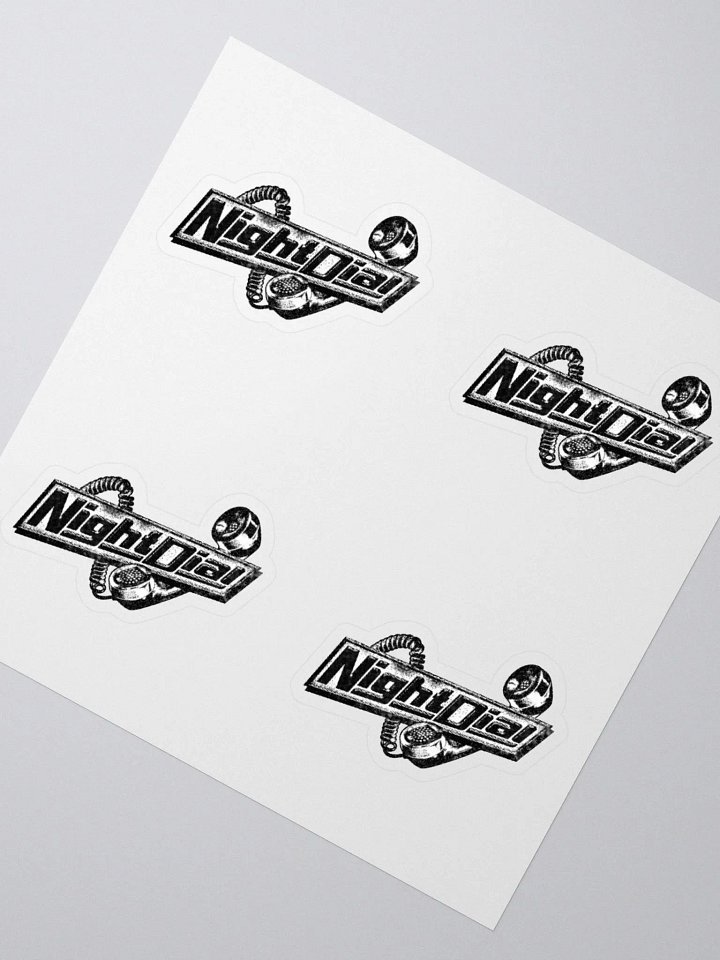 NIGHT DIAL Kiss Cut Stickers product image (6)