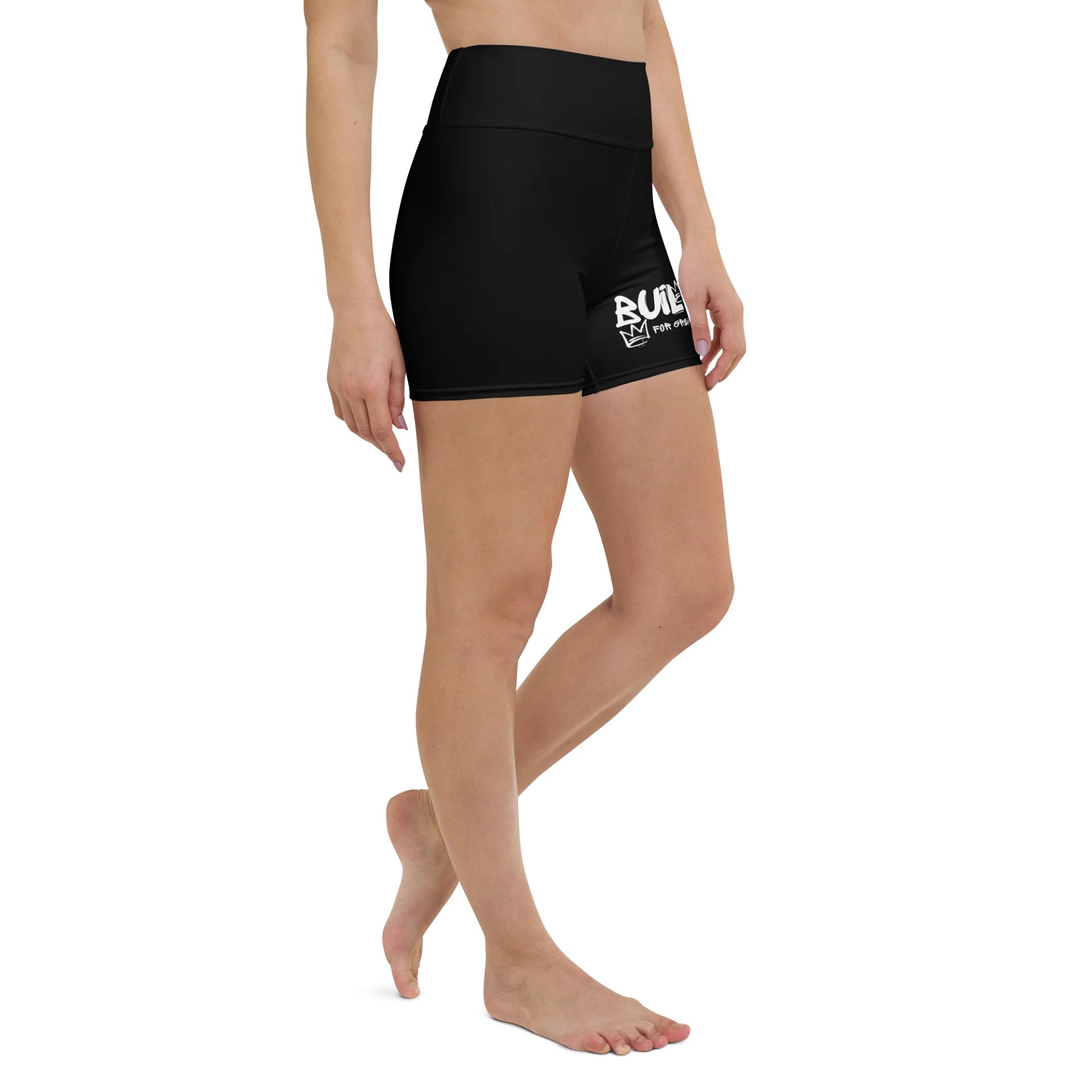 Black BFG Yoga Shorts product image (3)