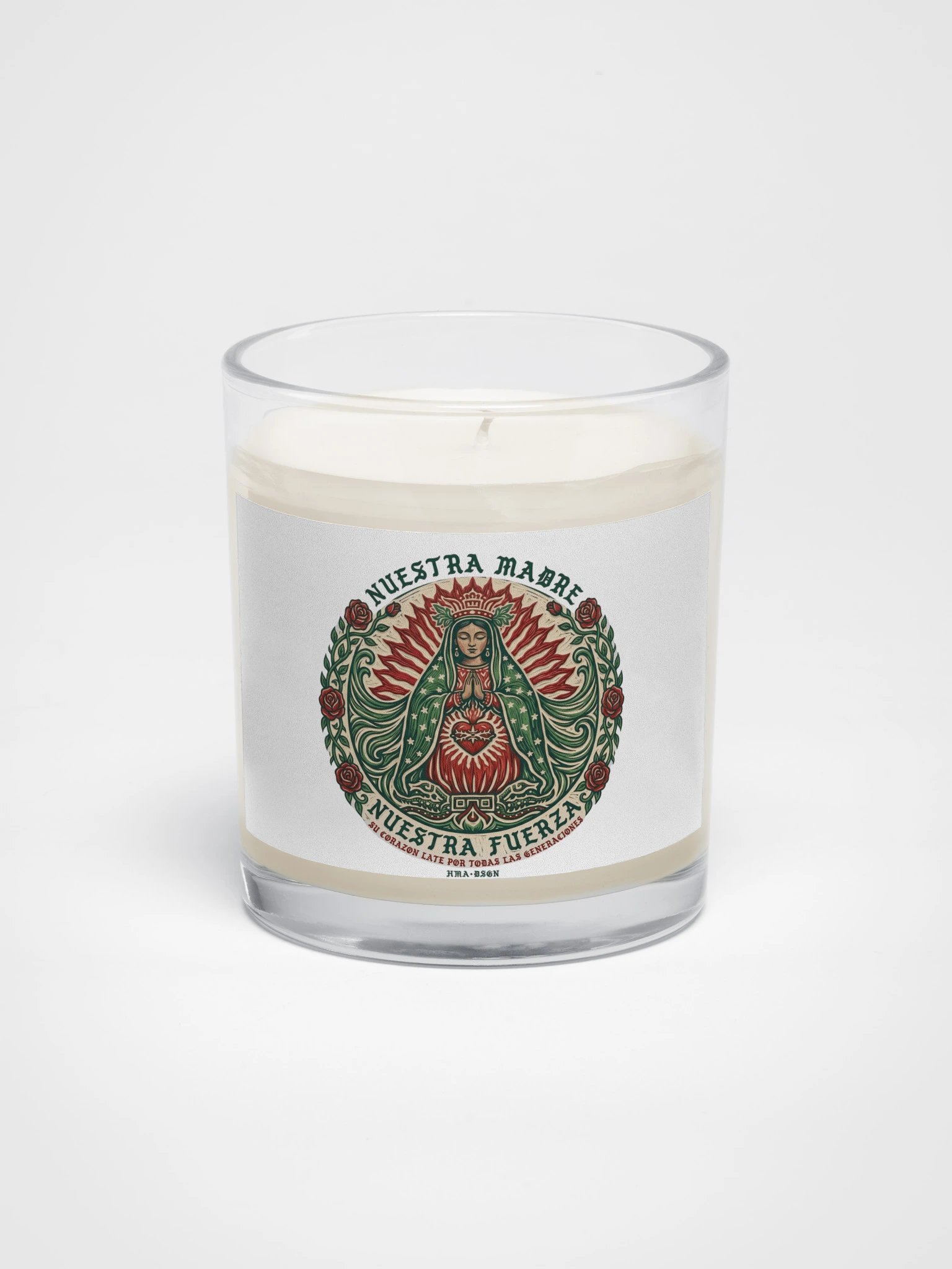 Virgen de Guadalupe con Rosas Rojas y Estrellas product image (1)