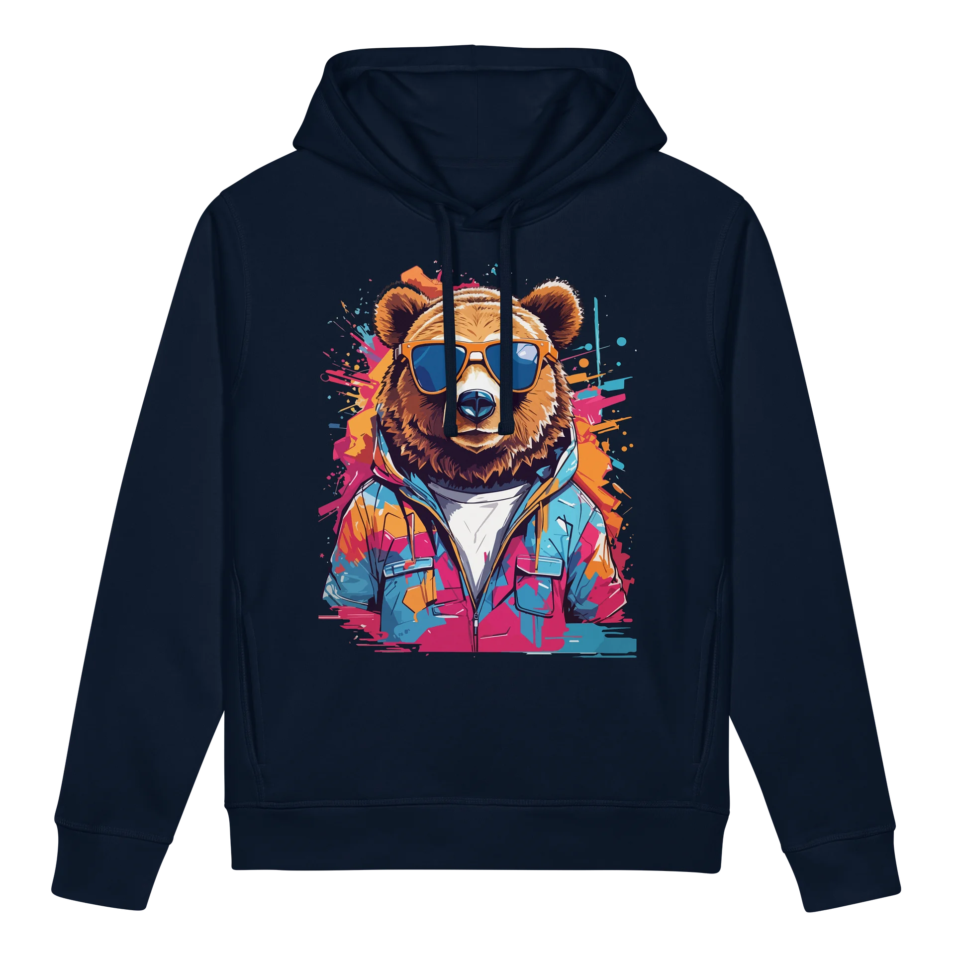 Cool Bear in Sunglasses Hoodie product image (1)