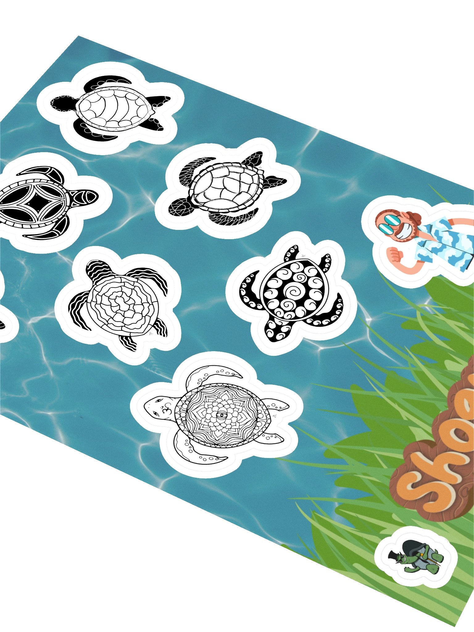 Twenty Turtle 5 - Sticker Sheet product image (3)