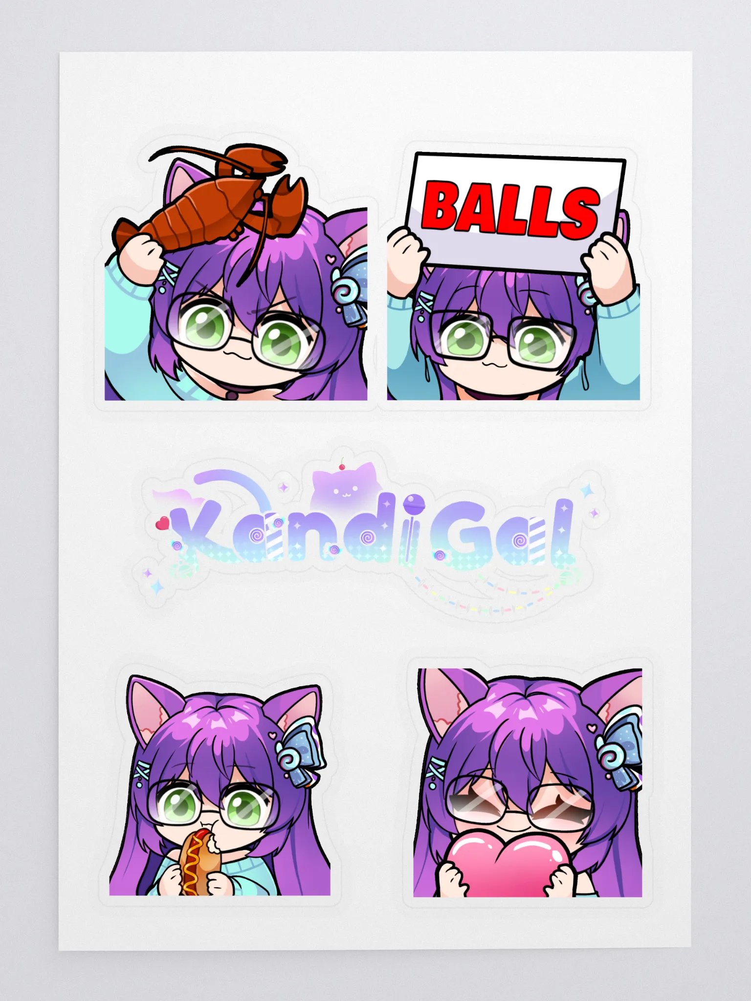 KandiGal Sticker Sheet product image (3)