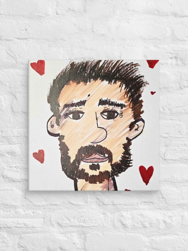 FRONCH PORTRAIT AIDEN ON CANVAS product image (2)