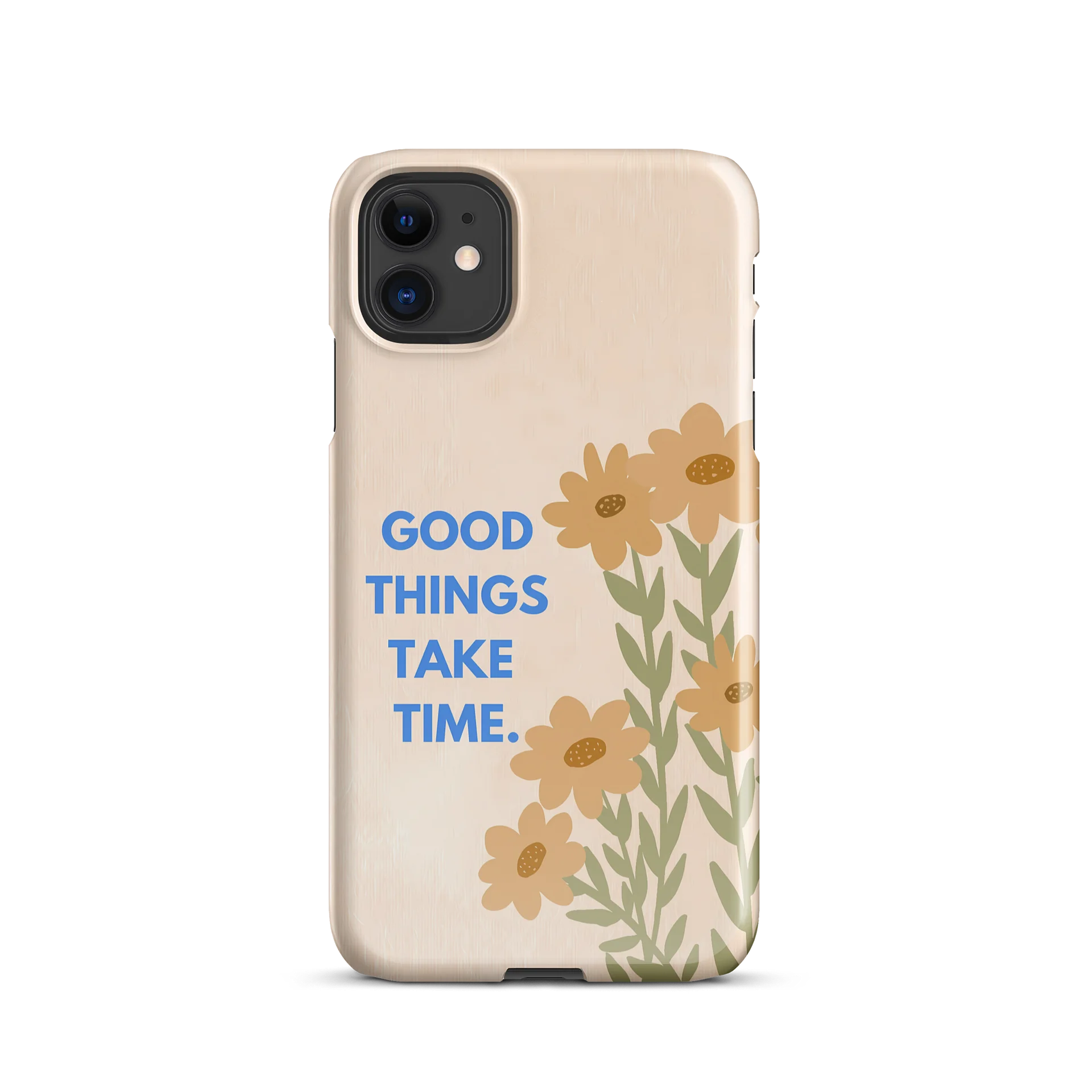 Good Things Take Time iPhone® Case product image (2)