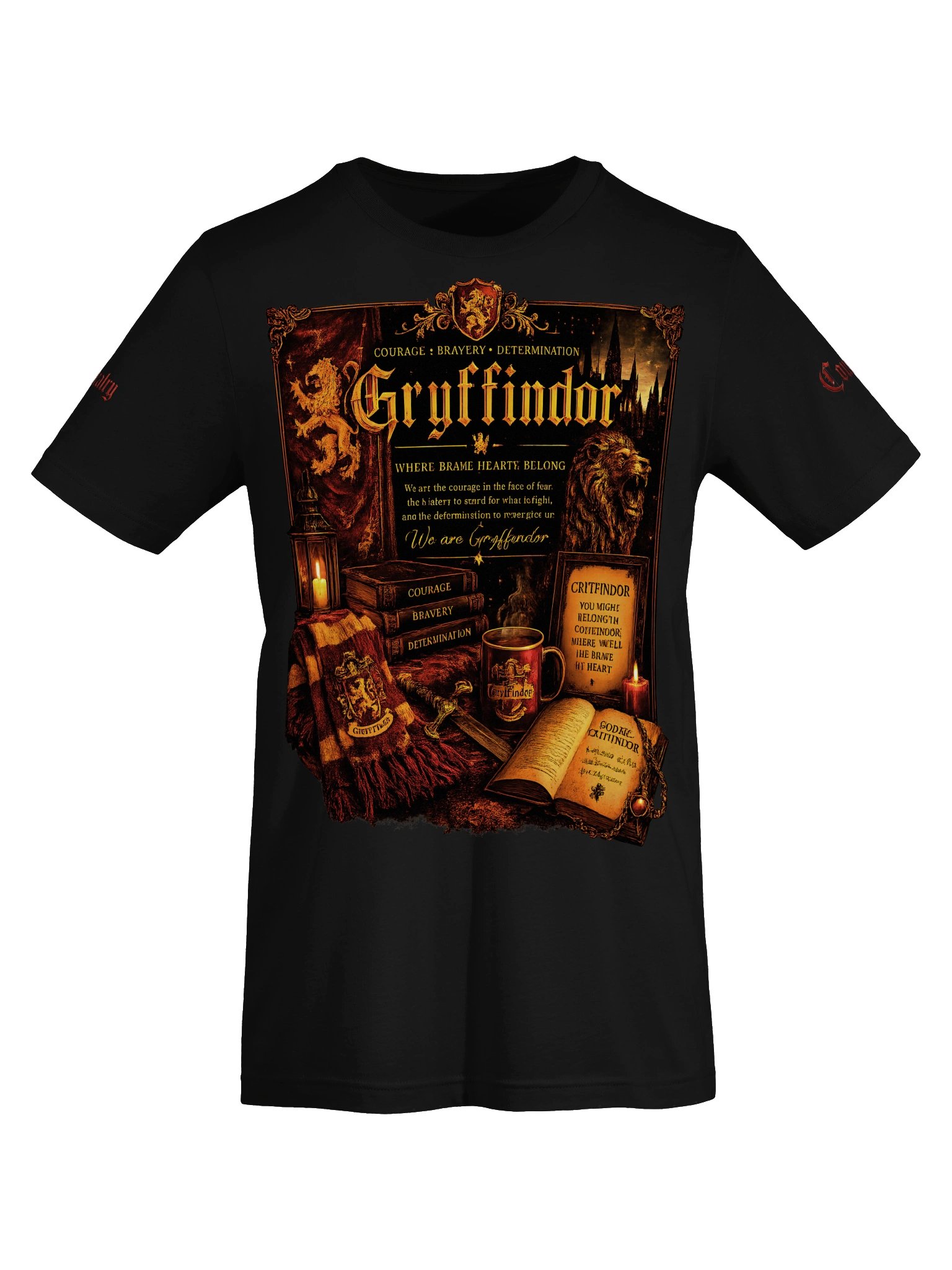 Vintage Wizarding House Collection – Proud to Be Gryffindor T-Shirt product image (5)