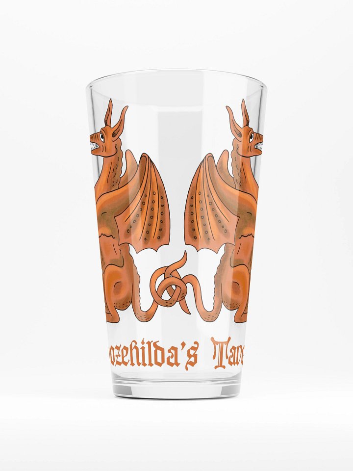 Boozehildas Tavern Pint Glass product image (1)