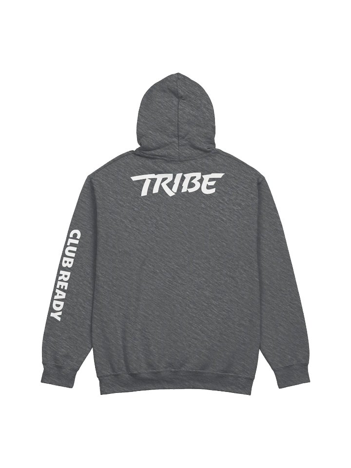 Front | Back | Arm Print Paint Splat Headphones Gildan® Classic Hoodie product image (2)