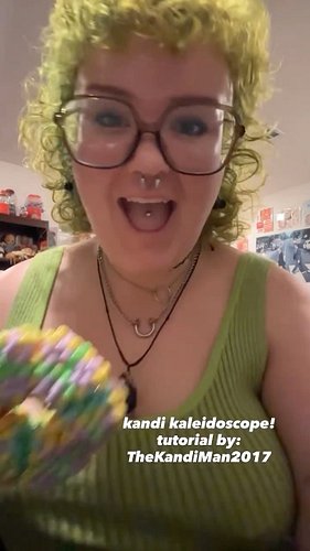kandi kaleidoscope! tutorial by: TheKandiMan2017
.
.
.
#kandi #beadwork #plur