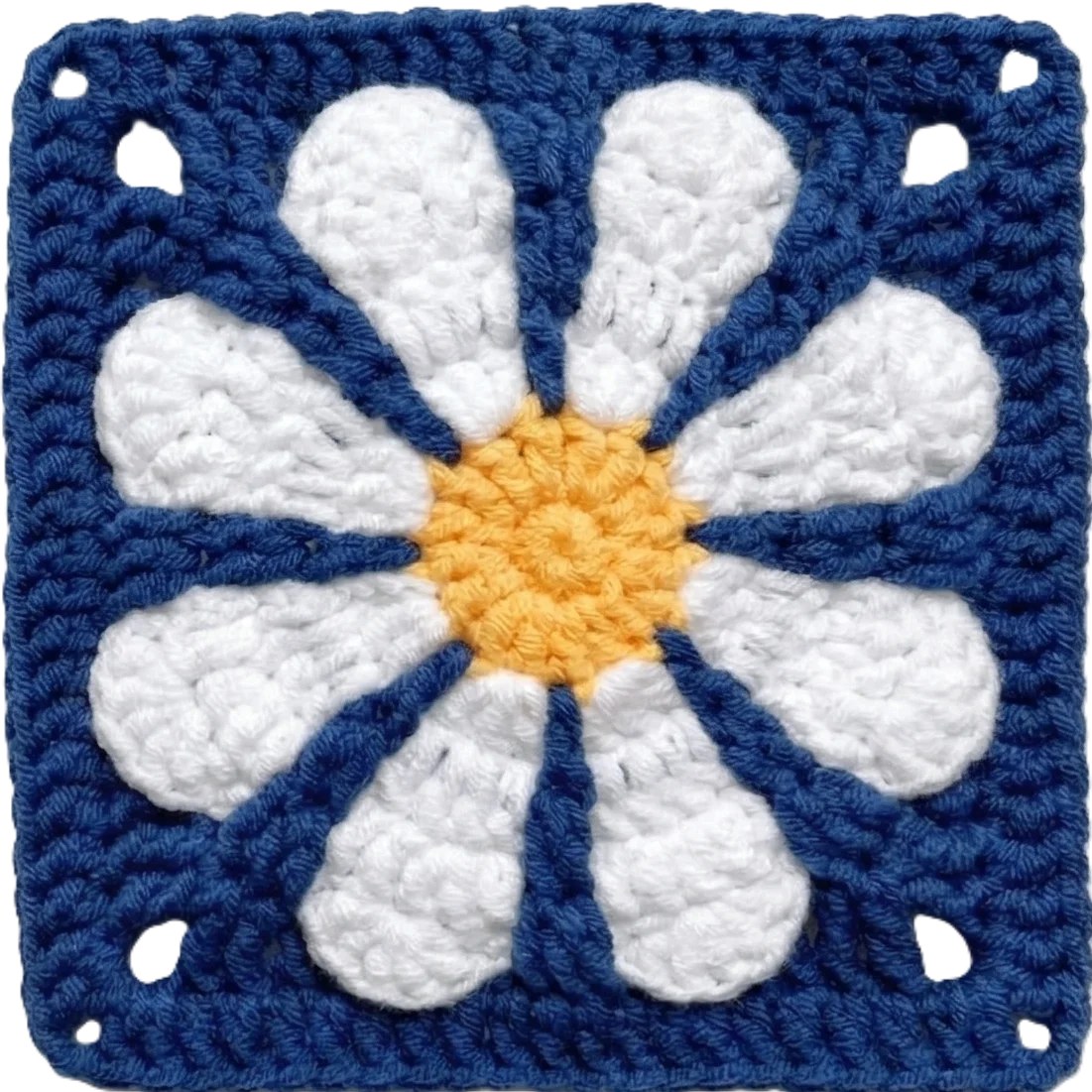 Retro Daisy Granny Square product image (1)