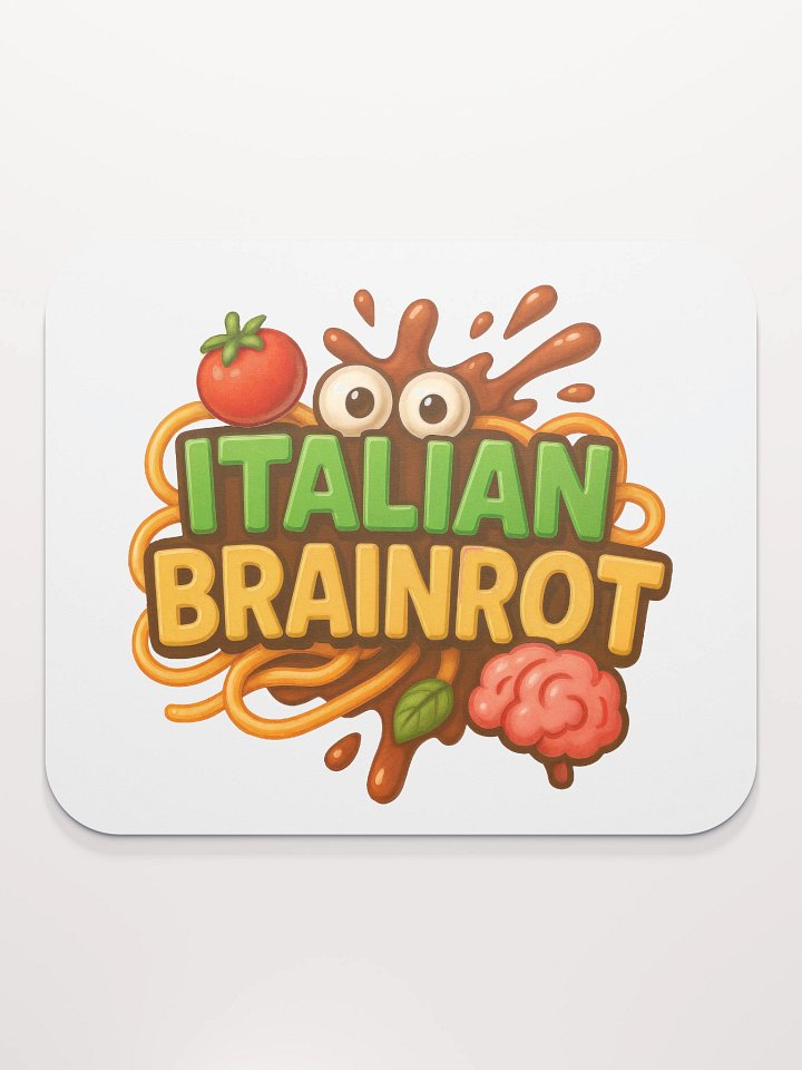 🧠 Italian Brainrot Logo Mouse Pad 🇮🇹 product image (2)
