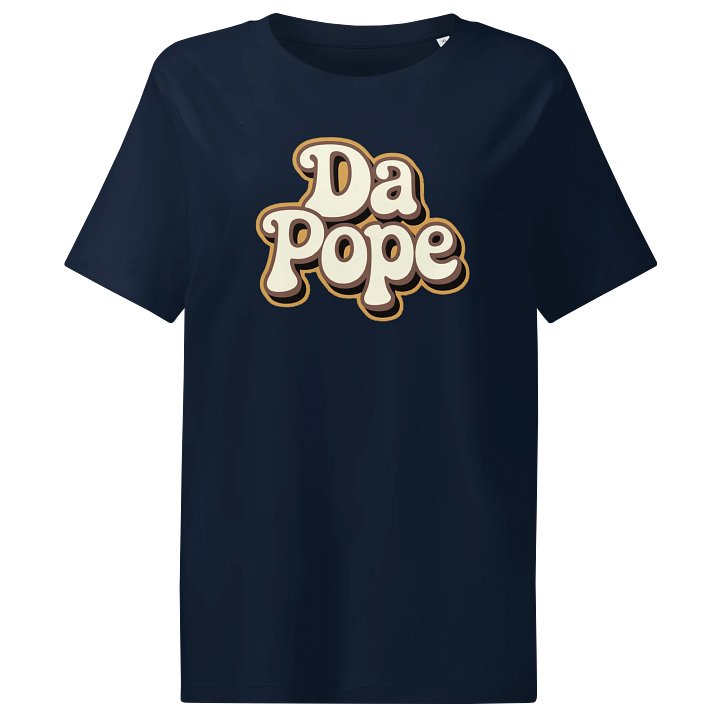 Da Pope Retro T-Shirt – Chicago Style | Pope Leo XIV American Provost Parody Tee product image (1)