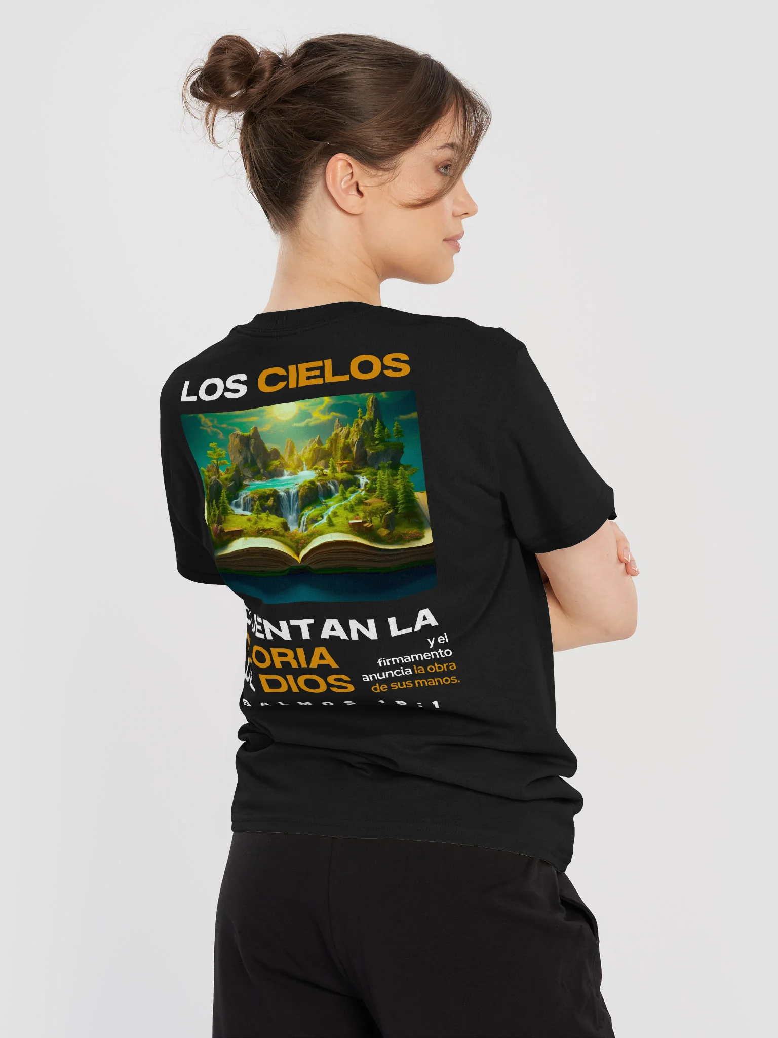 Camiseta Unisex Manga Corta | Los Cielos cuentan la Gloria de Dios product image (2)