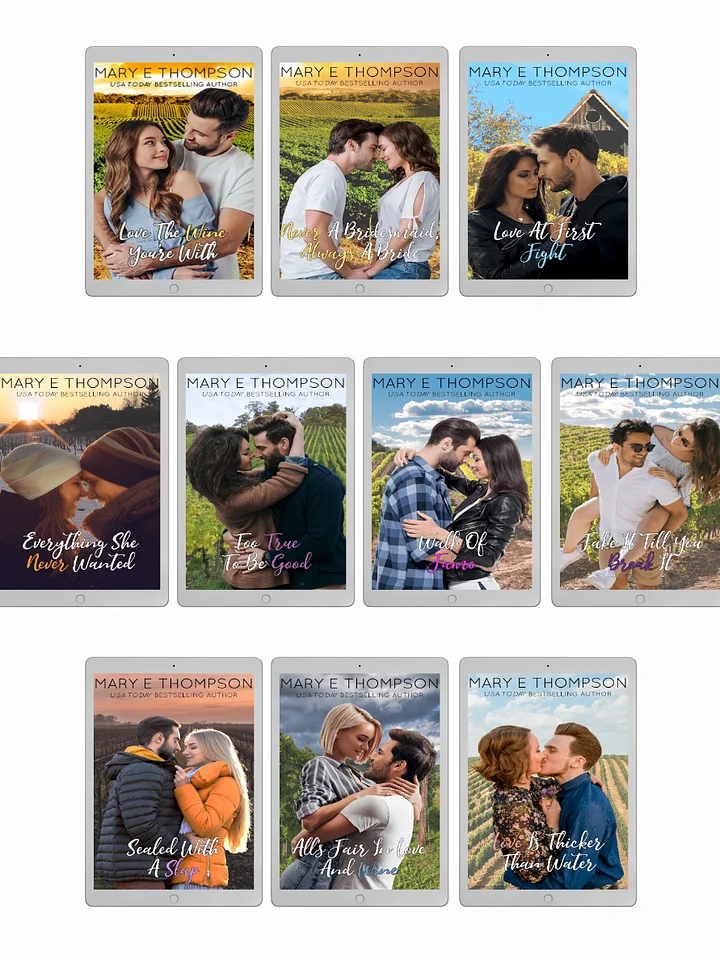 Raise A Glass Full Series BUNDLE (EBOOK) product image (1)