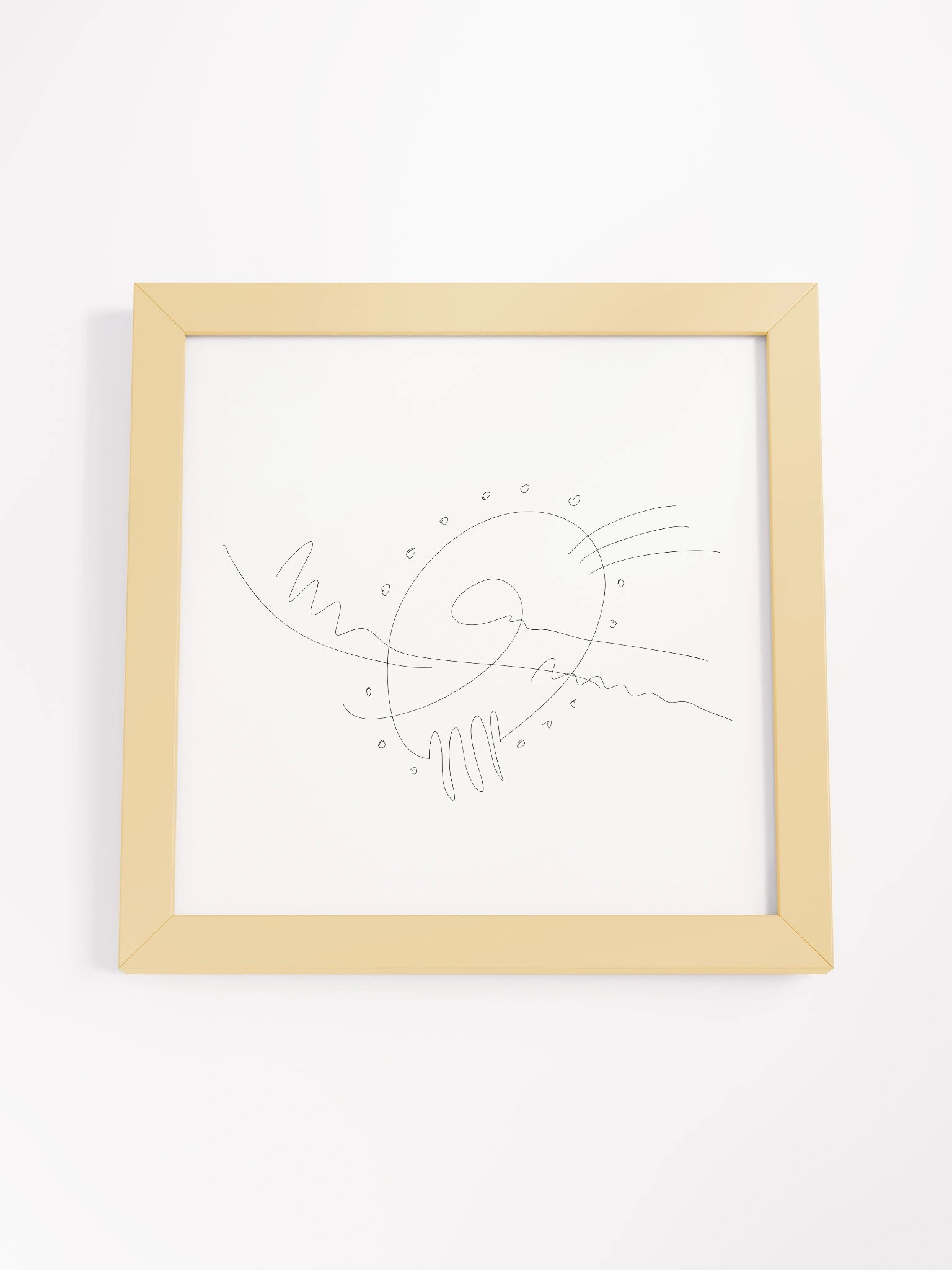 "Echoes of the Mind" - Framed Minimalist Art Print (Wall Art) product image (4)