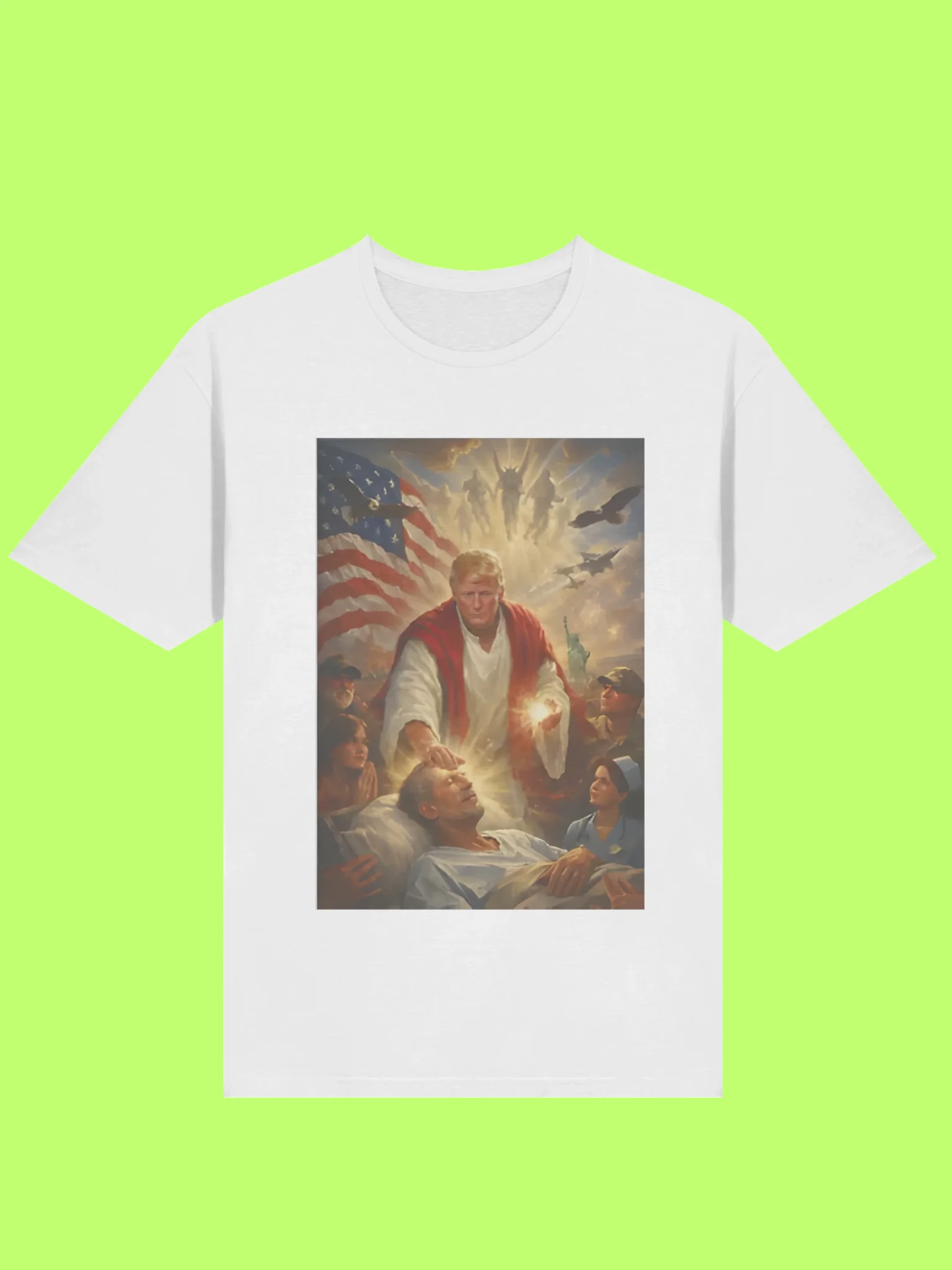Trump Jesus Epstein Shirt product image (114)