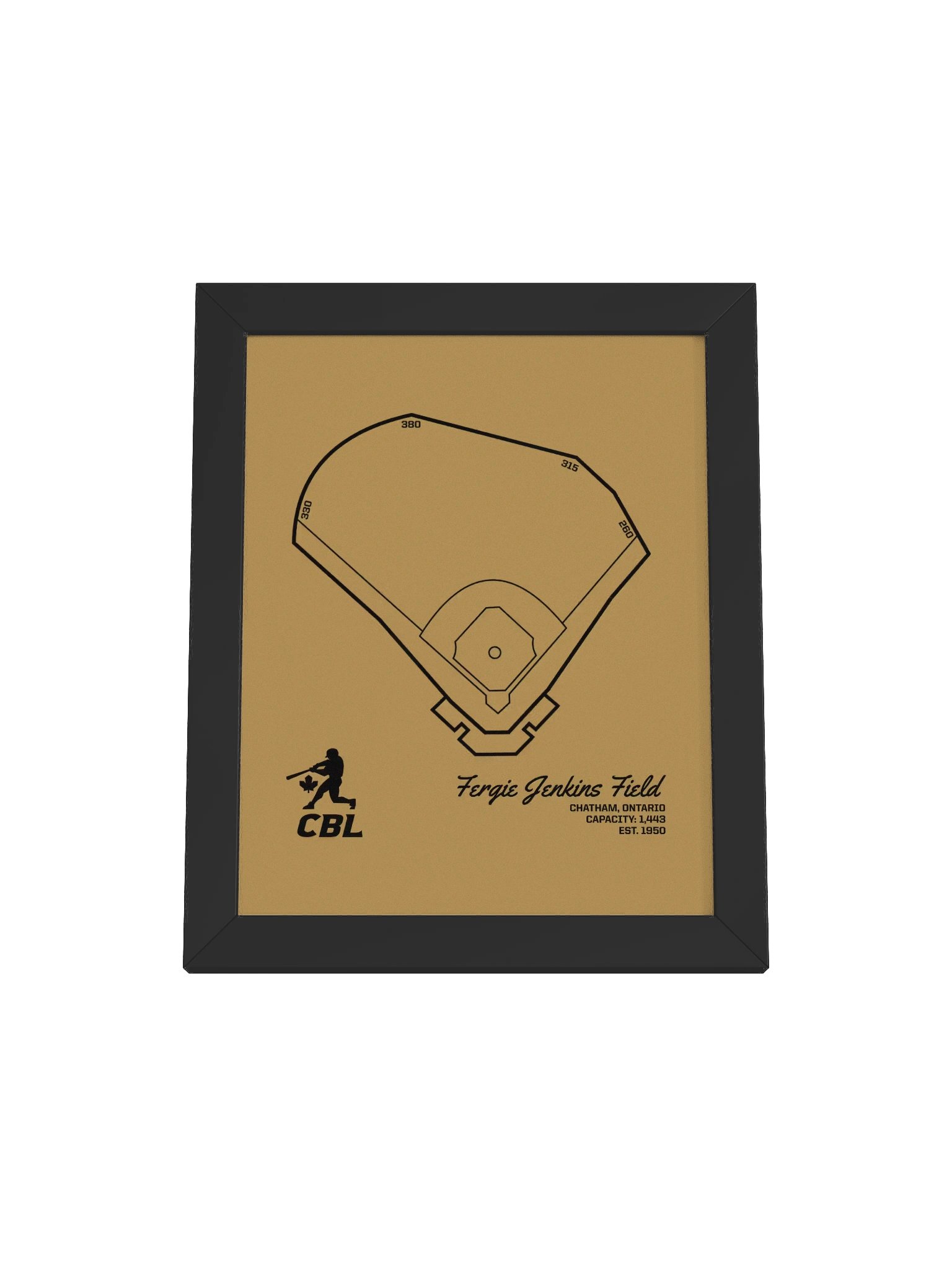 Chatham Ballpark Print product image (2)