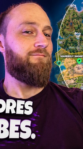 How to find the 5 new chaos cubes at Squibbly Shores Fortnite S7C2