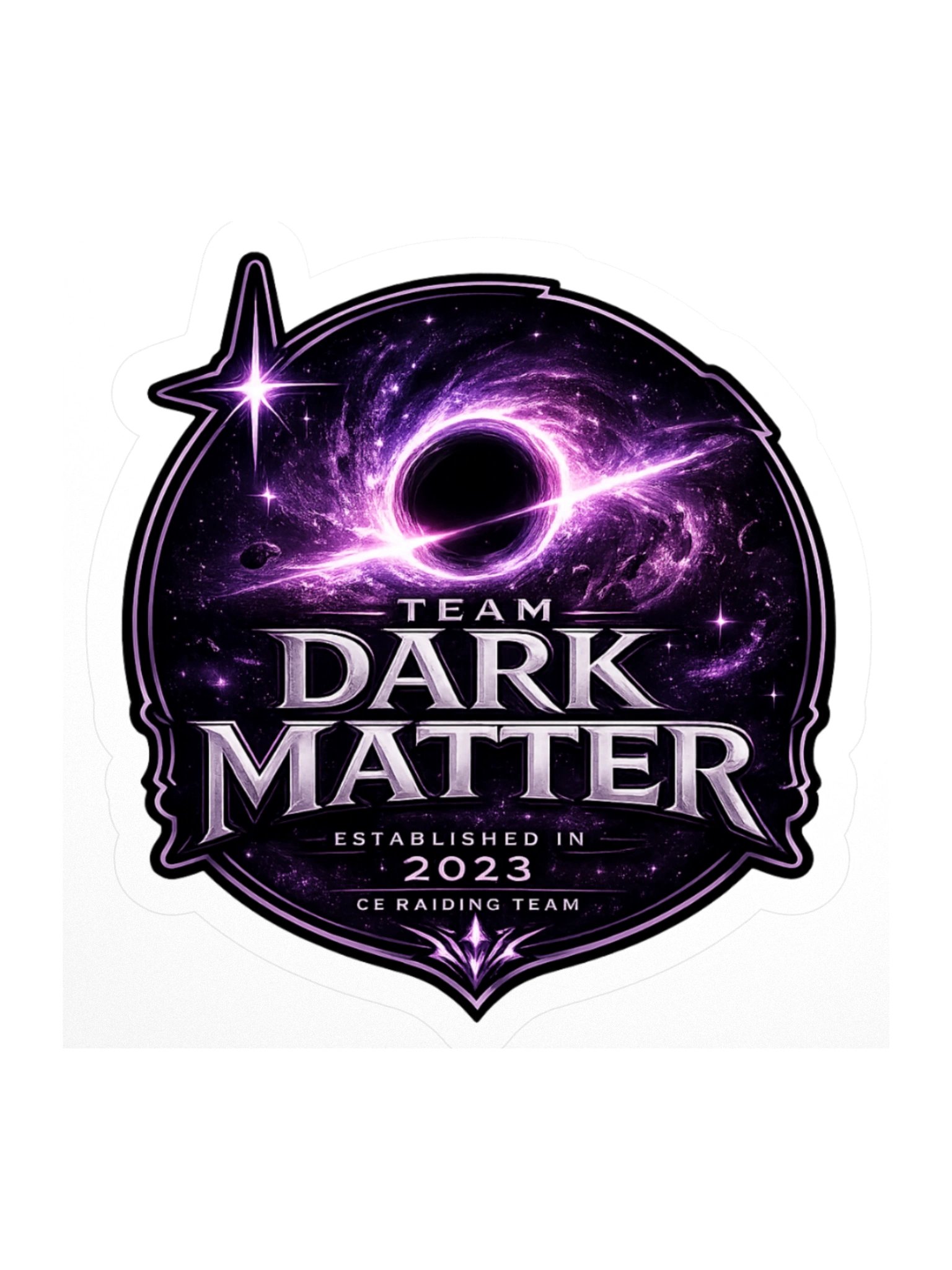 Dark Matter Team Sticker product image (1)